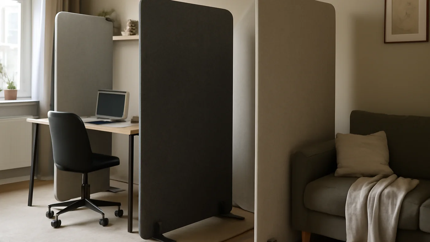 Room Divider Ideas for Noisy Home Offices