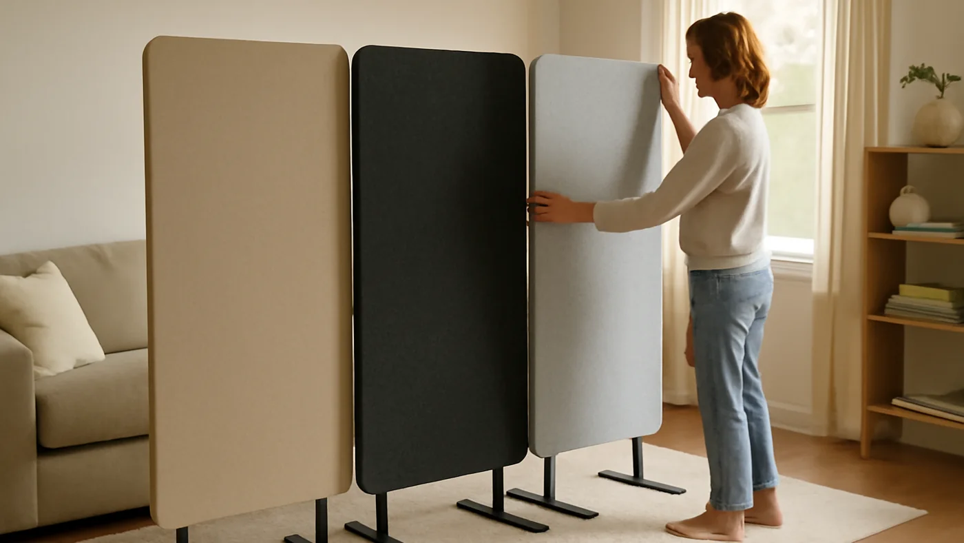 Rental-Friendly Ways to Soften Noise with Portable Partitions